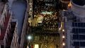 La marcha llegó hasta la puerta de la Bolsa por Corrientes y Córdoba.