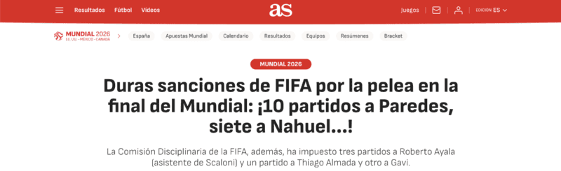&nbsp;As de España. 