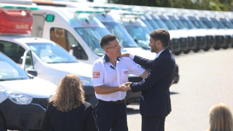 Las nuevas ambulancias se sumarán a las que ya se sumaron a la flota en 2025.
