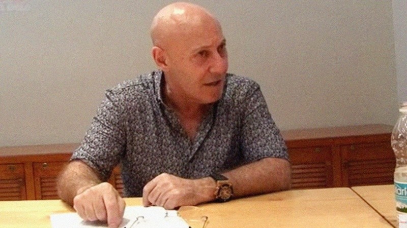 Martins, en 2012, durante una entrevista en México (Luces del Siglo).
