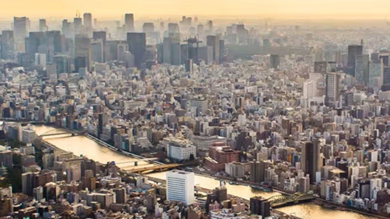 El terremoto se sintió en Tokio.