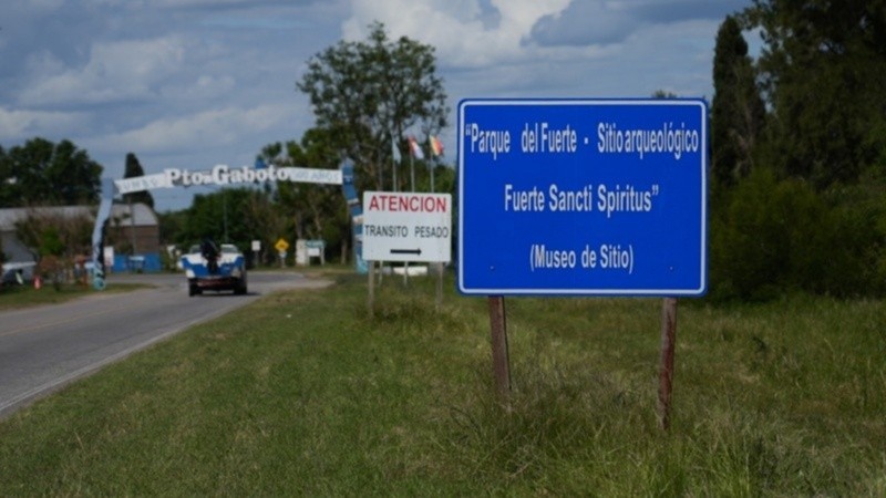 La localidad de Puerto Gaboto se prepara para los 500 años del fuerte Sancti Spíritus (Archivo/Rosario3).