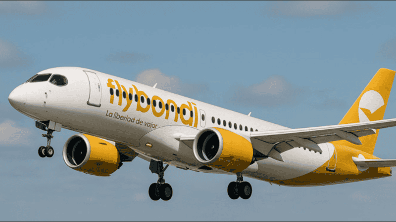 Pese a la crisis operativa, Flybondi mantiene habilitada la venta de pasajes y no brindó explicaciones públicas sobre la situación.