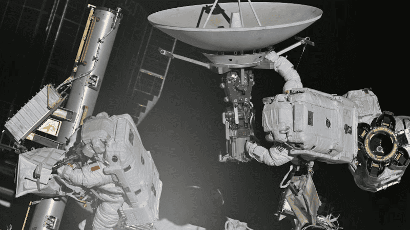 Dos astronautas realizaron el 25 de agosto trabajos de reparación en el exterior de la Estación Espacial Internacional (ISS).