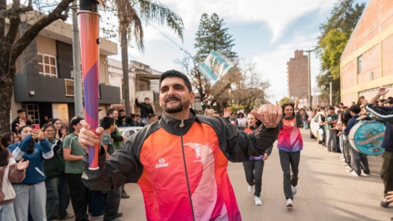 Raffin integra la selección argentina de básquet para sordos.