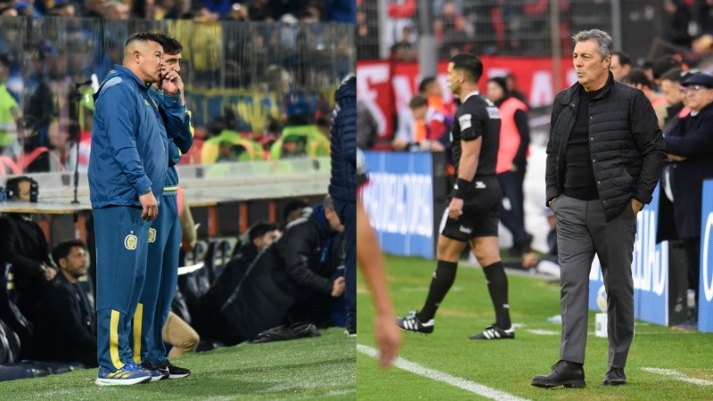 Almirón y Kudelka ya se enfrentaron en el clásico anterior: ganó Central por 2-0 en el Coloso con goles de Di María y Copetti. (Fotobaires)