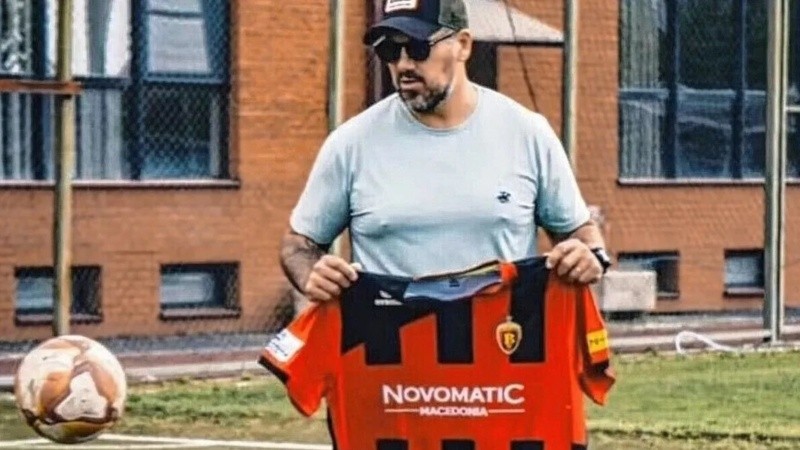 Fabbiani le puso punto final a su paso por el fútbol de Macedonia del Norte.