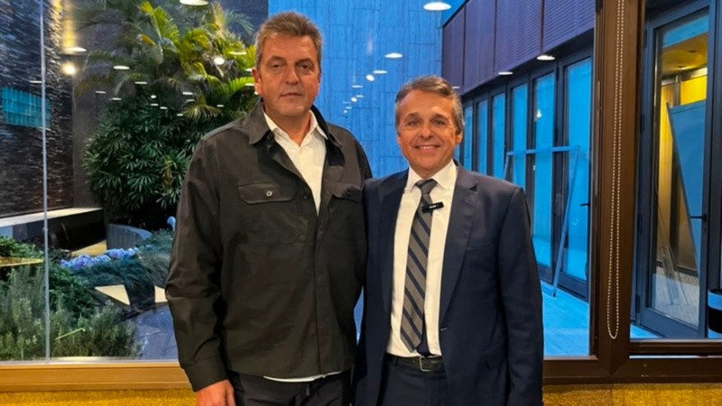 Massa respalda a Giuliano, que pretende ser candidato a gobernador del peronismo.