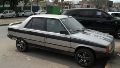 El Renault 9 gris modelo 1988 de colección. (imagen El Tres)