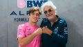 Franco Colapinto junto a Flavio Briatore.
