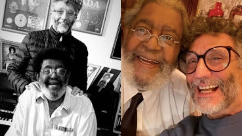 El músico despidió a su amigo