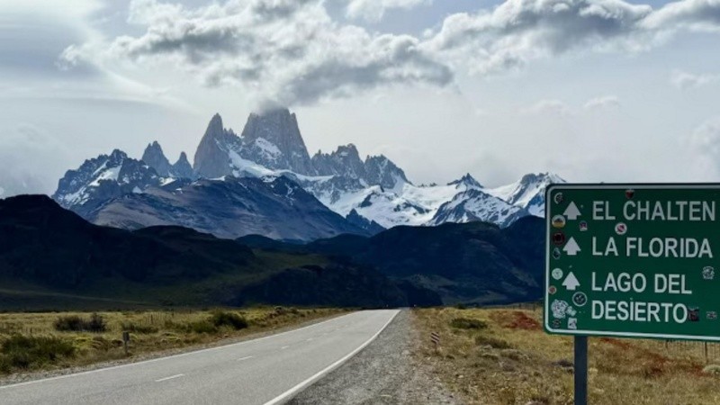 El Chaltén, en Santa Cruz, con riesgo de aluviones y Glofs.&nbsp;