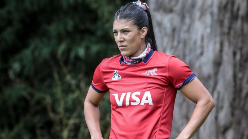 &nbsp;Sheila Carlevaris, estuvo muy cerca, integro la delegación en una gira pero no jugó. Crédito: Prensa UAR.