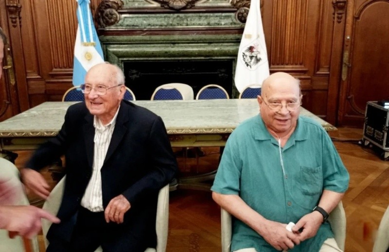 &nbsp;Herceg y Pedersoli en la Legislatura porteña en 2025. (ACTC)