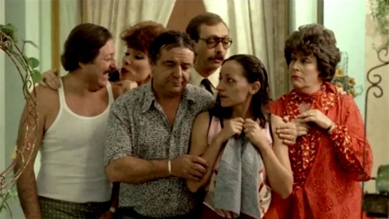 Escena de Esperando la carroza.&nbsp;