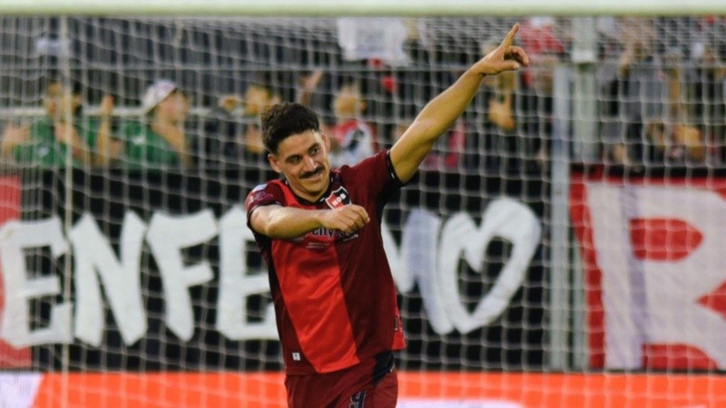 Cóccaro lleva cuatro goles con la camiseta rojinegra en el Clausura.