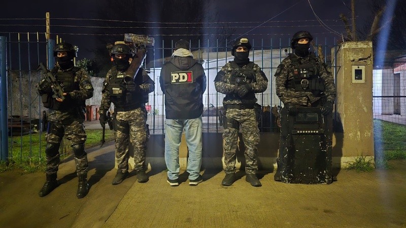 Los operativos se hicieron junto con grupos tácticos de irrupción.