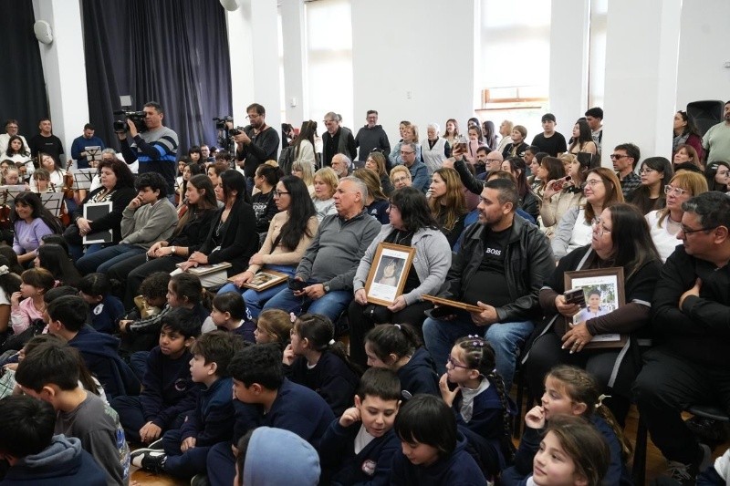 &nbsp;Durante el acto se hizo entrega de retratos a familiares de donantes pediátricos.