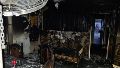 El estrago del fuego en la casa de Dorrego al 2700, en Baigorria.