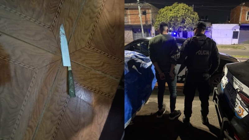 El detenido por el ataque a su pareja, en Batlle y Ordóñez al 1800.