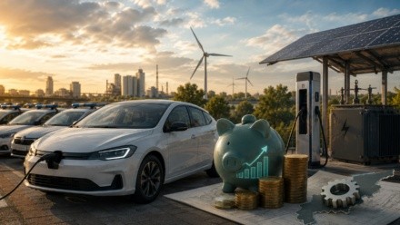 La policía tiene 4.500 vehículos que de convertirse en eléctricos podrían ahorrarse más de 100.000 millones de pesos al año.
