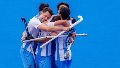 Los Leones celebran la medalla de bronce en el Mundial de Jockey 2026.