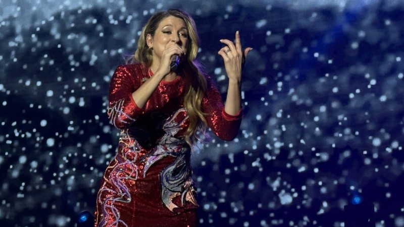 &nbsp;Con una puesta impactante y varios cambios de vestuario, Florencia Bertotti conquistó al público rosarino. (Foto: Rosario3)