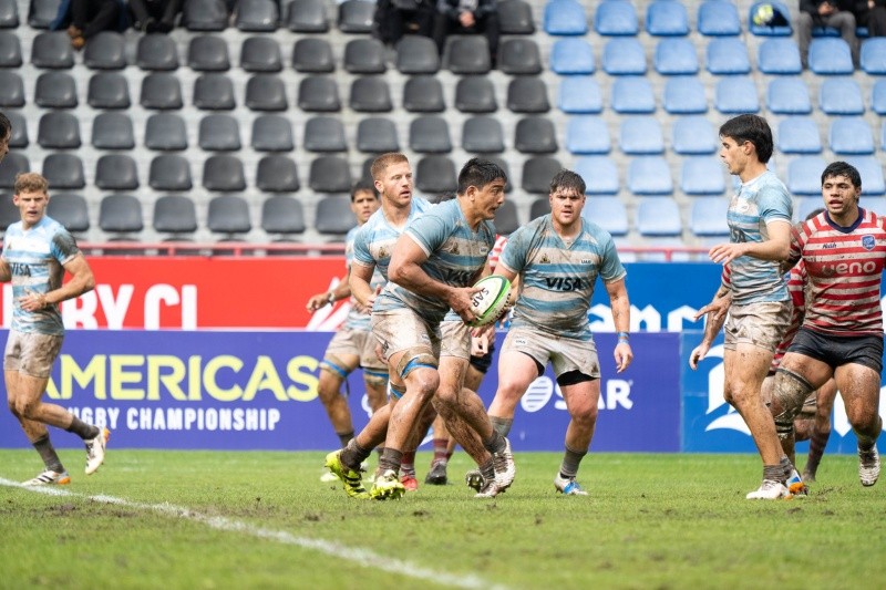Argentina XV goleó a Paraguay en el debut de la Américas Rugby Championship en Chile (Chile Rugby)