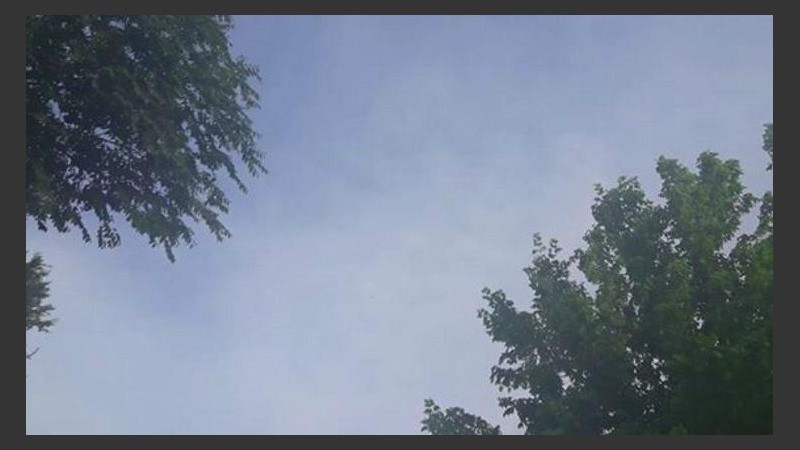 Un cielo nuboso para despedir al mes de agosto.