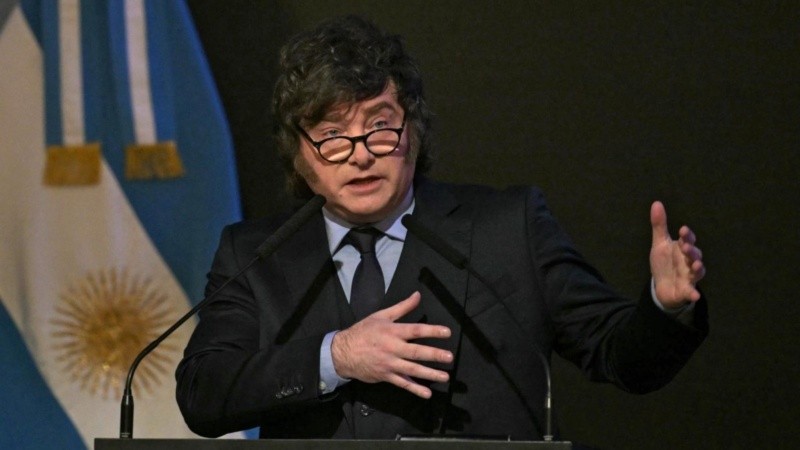 El presidente Javier Milei.