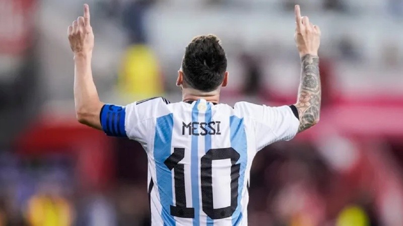 Lionel Messi jugó 125 partidos y convirtió 207 goles con la Selección argentina.