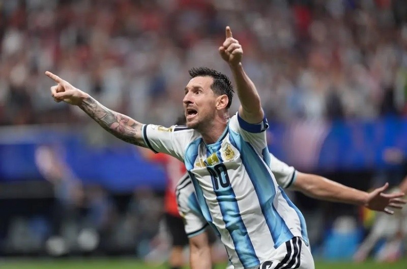 &nbsp;Messi se retira de la Selección argentina como el segundo máximo goleador de selecciones de todos los tiempos.