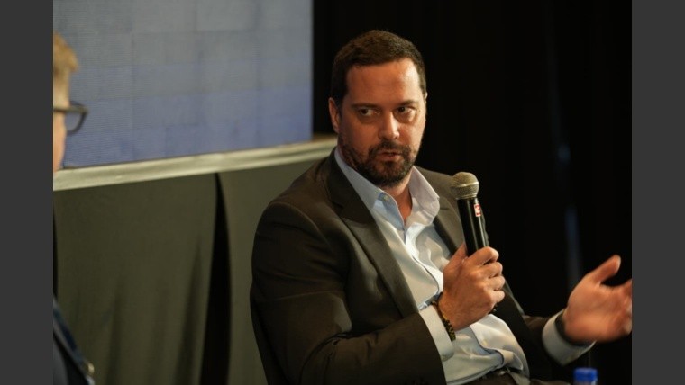 Pablo Lavigne, secretario de Coordinación de Producción del gobierno nacional, en el Santa Fe Business Forum 2026.