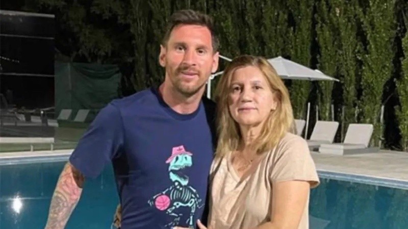 Leo y su mamá 