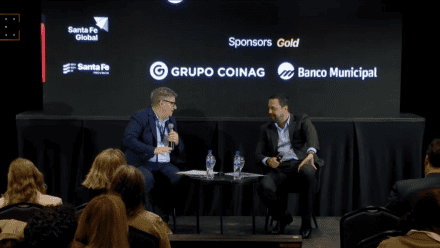 Pablo Lavigne, secretario de Coordinación de Producción del gobierno nacional, en el Santa Fe Business Forum 2026.