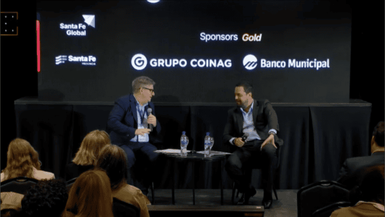 Pablo Lavigne, secretario de Coordinación de Producción del gobierno nacional, en el Santa Fe Business Forum 2026.
