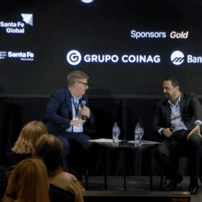 Pablo Lavigne, secretario de Coordinación de Producción del gobierno nacional, en el Santa Fe Business Forum 2026.