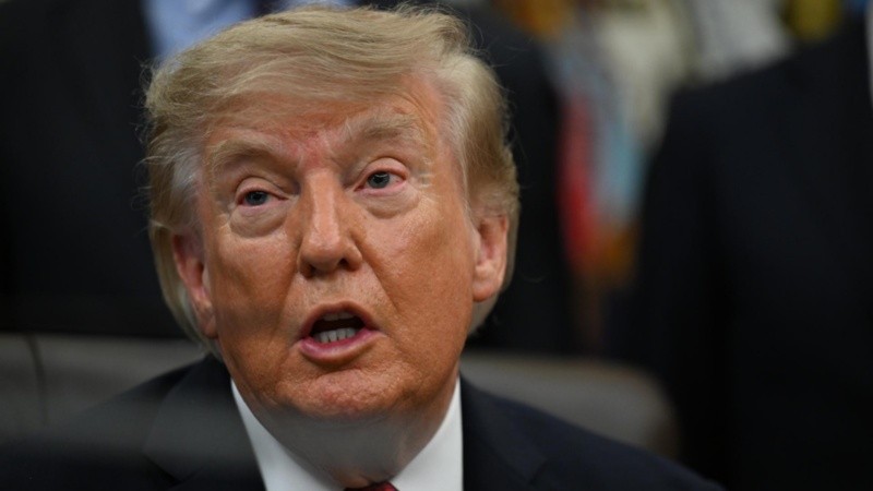 Donald Trump fue consultado sobre Malvinas (EFE).