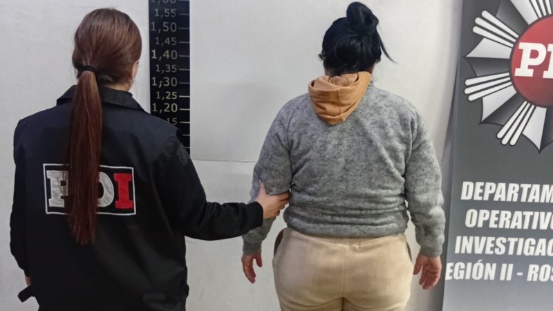 La mujer se entregó este lunes en la PDI.