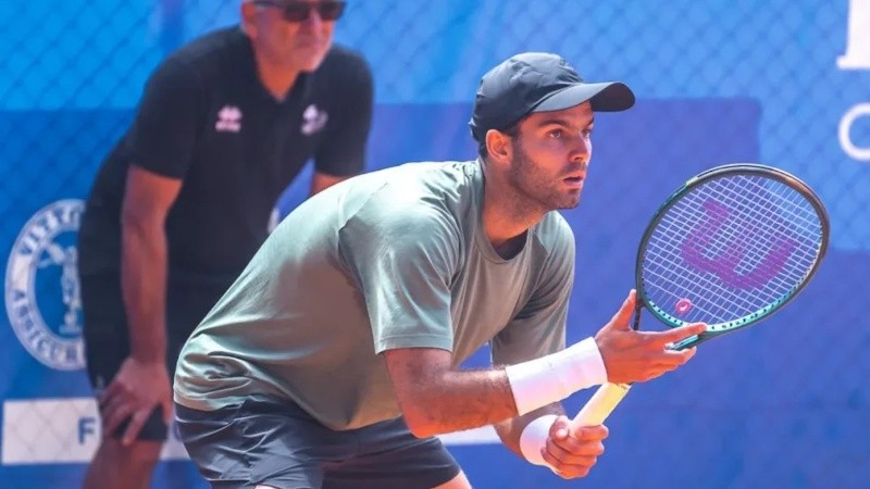 Facundo Díaz Acosta, el tenista argentino de 25 años, cayó ante Halys.