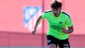 Julián volvió a los entrenamientos con el Atlético de Madrid.