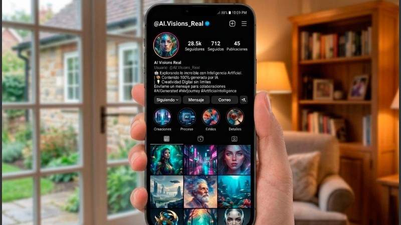 Instagram presenta el Perfil generado por IA.