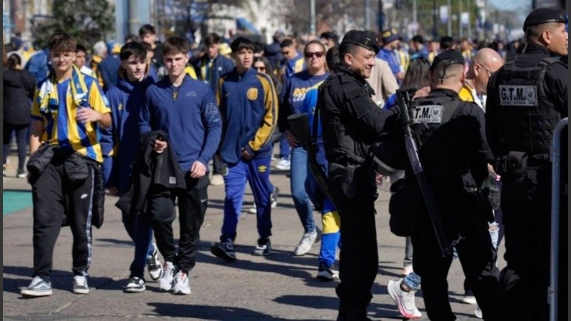 Dieron detalles del operativo para el clásico rosarino. (Alan Monzón/Rosario3)