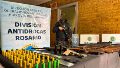 La División Antidrogas de la PFA hizo varios allanamientos el viernes por el mercado negro de armas.