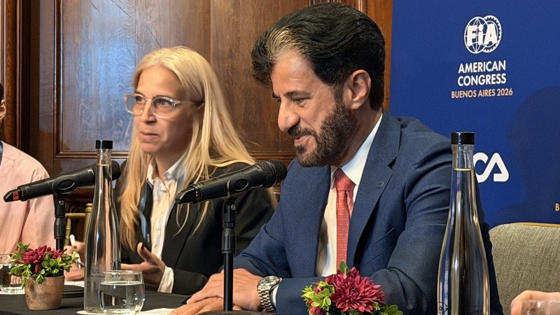 &nbsp;Mohammed Ben Sulayem, presidente de la FIA. Foto Rosario3
