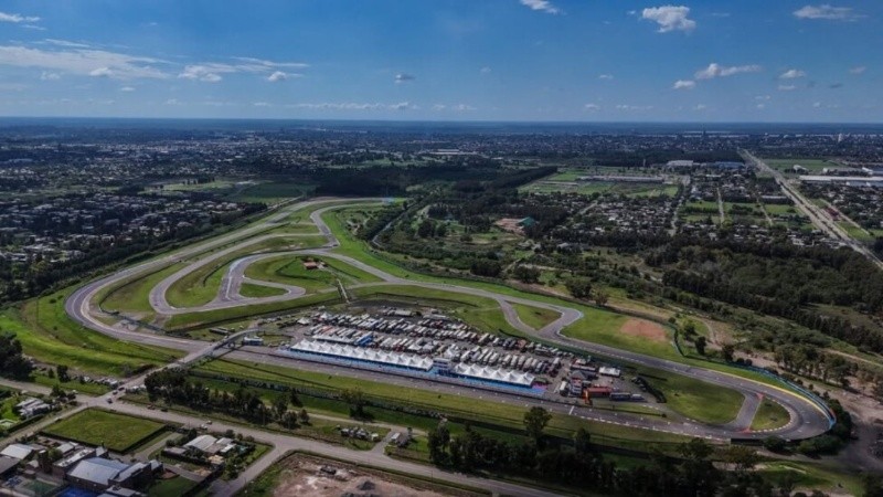 El Autódromo de Rosario.