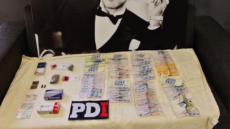 Lo encontrado en la casa de los hermanos.