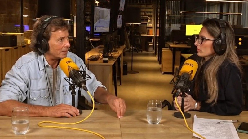 Gustavo Bermúdez dialogó con Rocío Baró en Núcleo (captura de video)