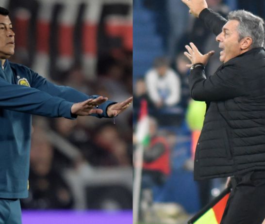 Almirón y Kudelka se juegan mucho este domingo en el clásico rosarino.