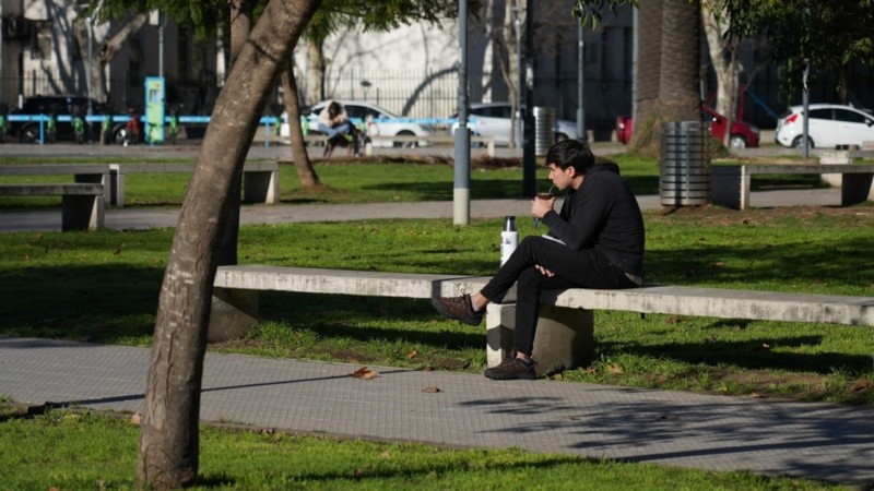 Jueves para mate caliente al rayito de sol que se pueda.
